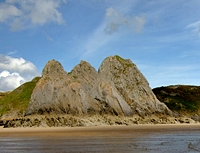 Three Cliffs Bay