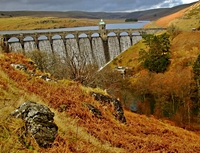 Elan Valley - zapora Craig Goch