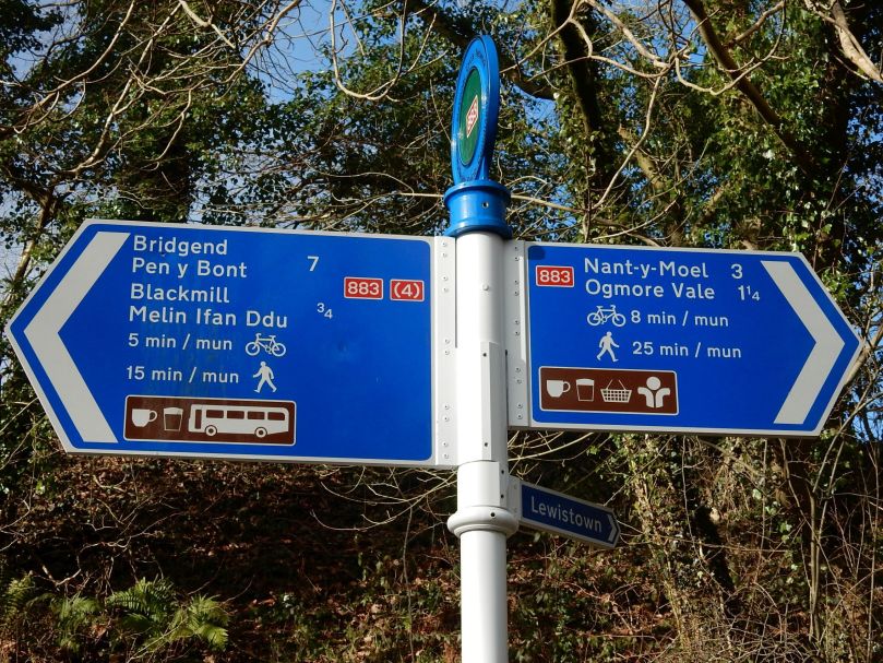 Znaki National Cycle Network