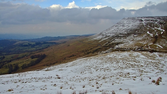 Ośnieżony Hay Bluff