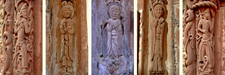 Wojownicy i święci z kościoła w Kilpeck