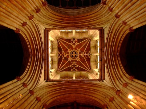 Sklepienie kościoła parafialnego pod wezwaniem Świętego Wawrzyńca