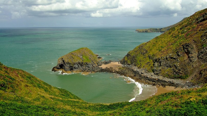 Ceredigion Coast - w drodze do Llangrannog