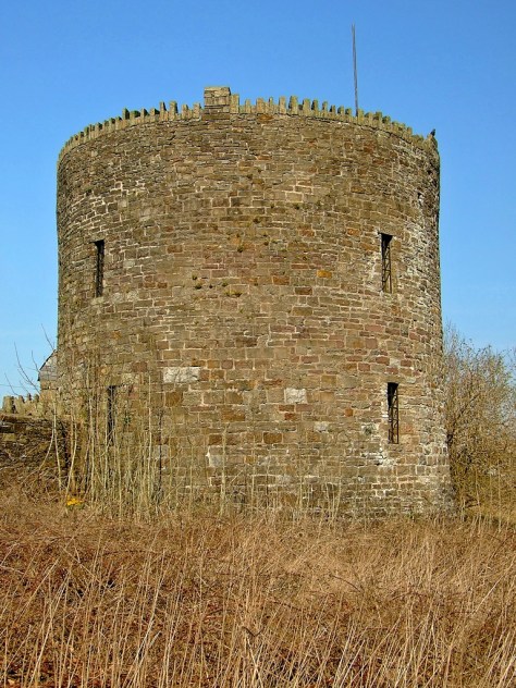 Nantyglo Round Towers/Okrągłe Wieże z Nantyglo - Wieża północna