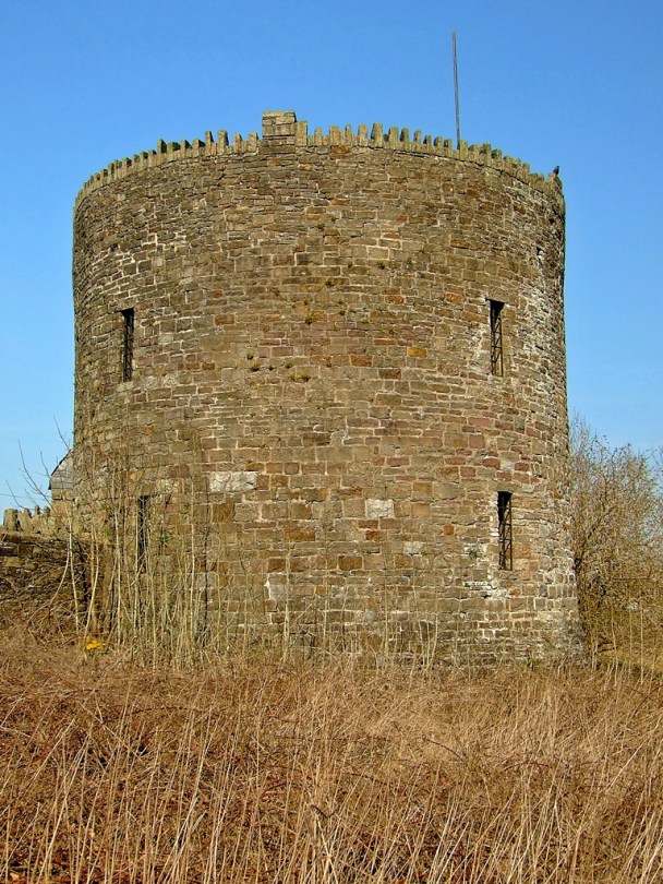 Nantyglo Round Towers/Okrągłe Wieże z Nantyglo - Wieża północna