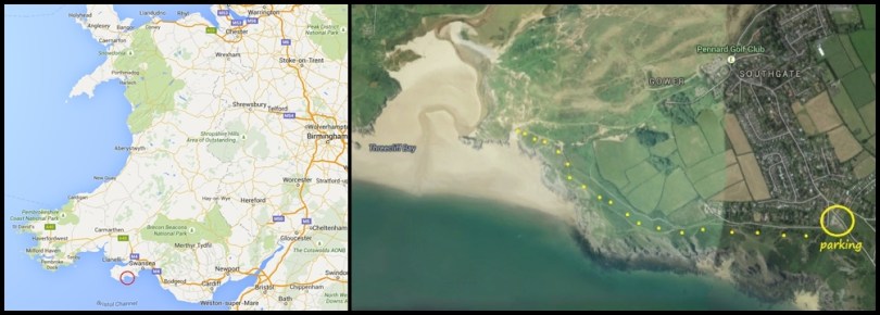 Zatoka Trzech Klifów – Mapa