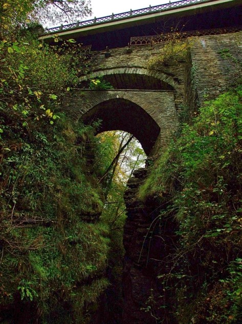 Trzy mosty w Devil’s Bridge