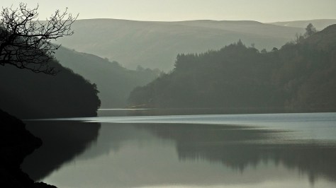 Elan Valley - Jezioro Caban Coch