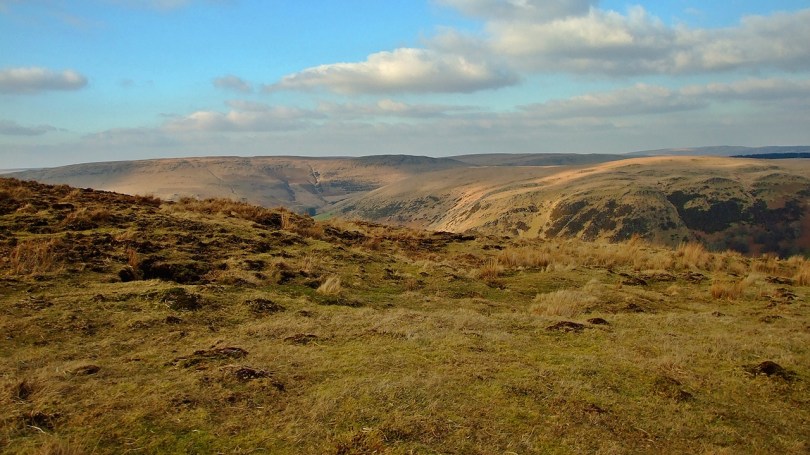 Na wzgórzach nad Doliną Claerwen