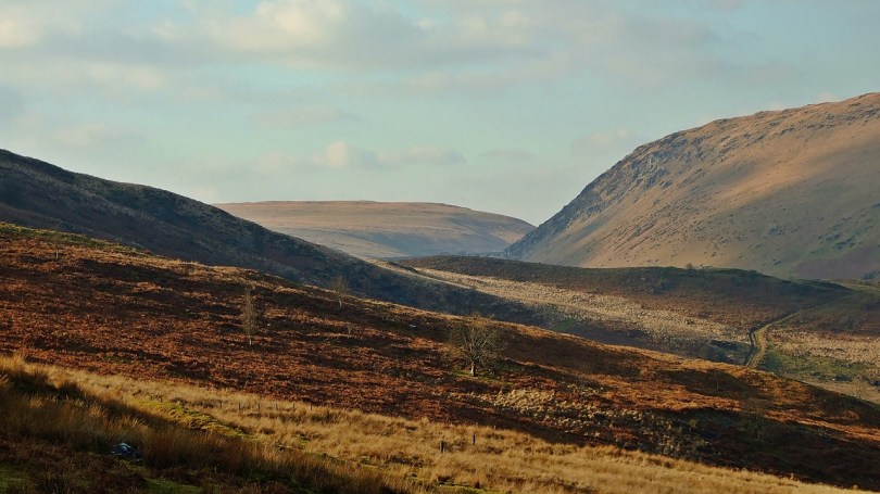 Na wzgórzach nad Doliną Claerwen
