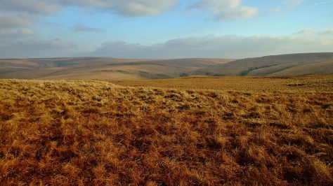 Na wzgórzach nad Doliną Claerwen
