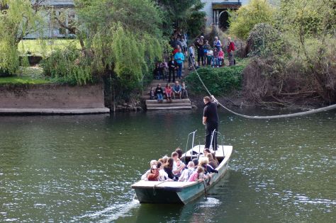 Ręczny prom na rzece Wye - Symonds Yat