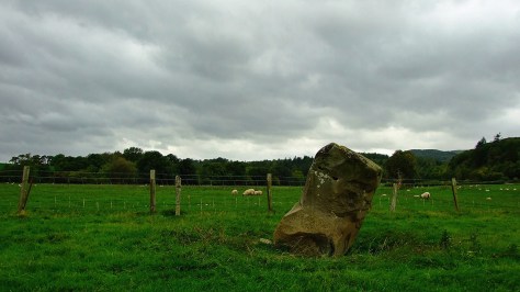 Newbridge on Wye standing stone