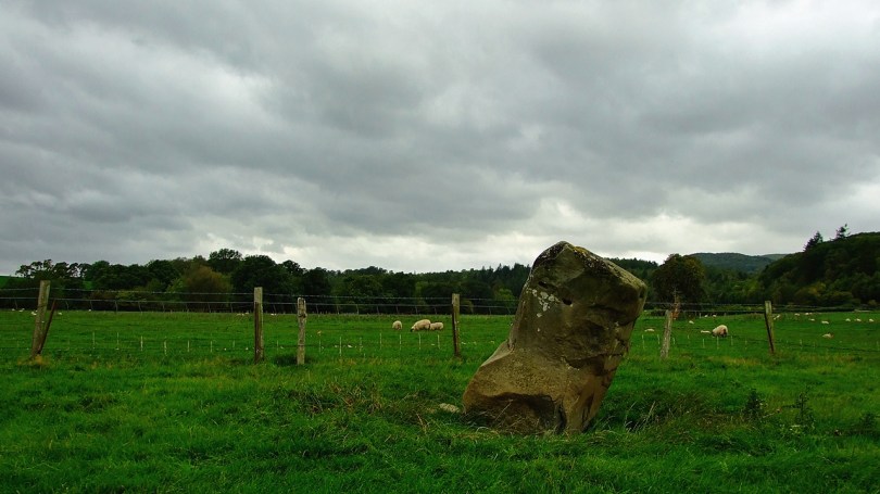 Newbridge on Wye standing stone