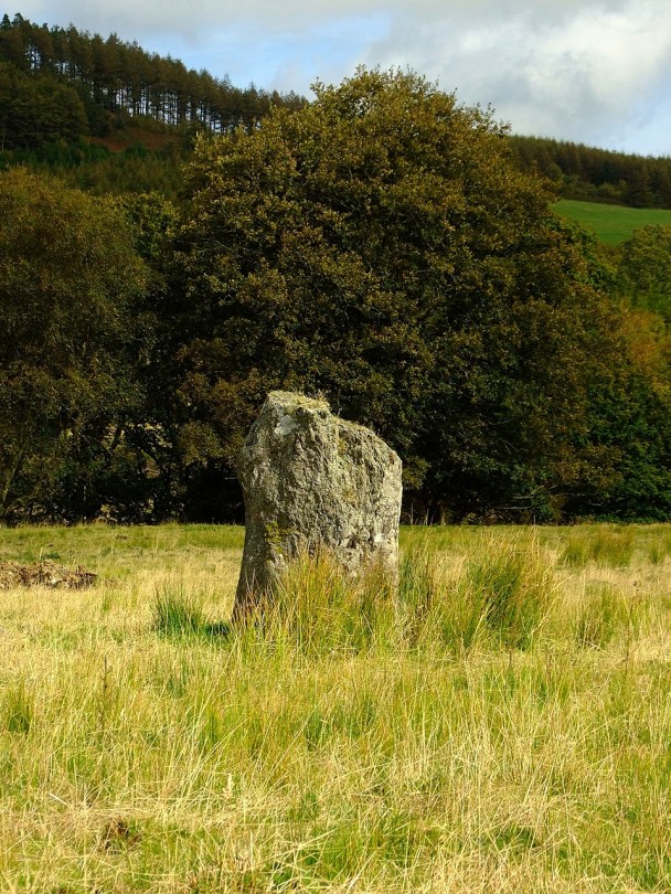 Capel Rhos standing stone