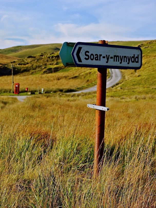 Budka telefoniczna w Nantymaen