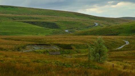 Krajobrazy doliny Camddwr