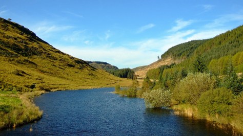 Krajobrazy doliny Camddwr