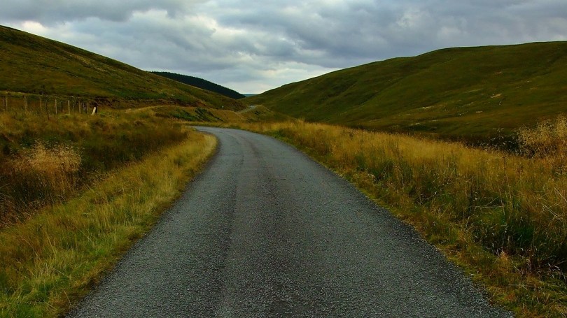 Krajobrazy doliny Camddwr