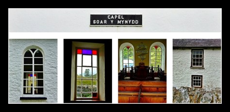 Detale kaplicy Soar-y-Mynydd