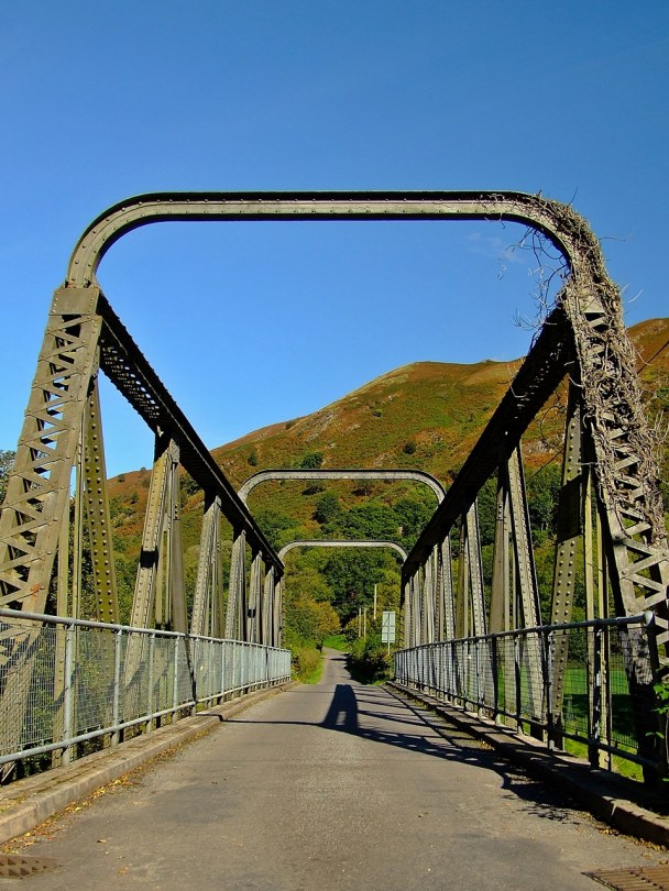 Most na rzece Tywi w Rhandirmwyn