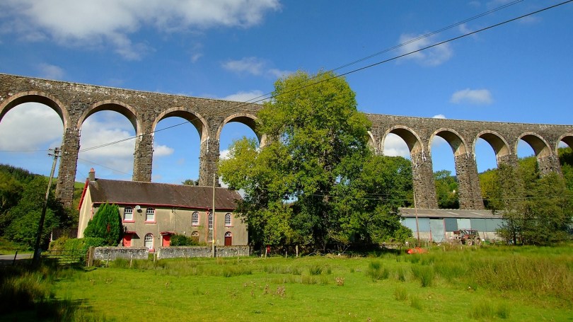 Cynghordy Viaduct i Gosen Chapel