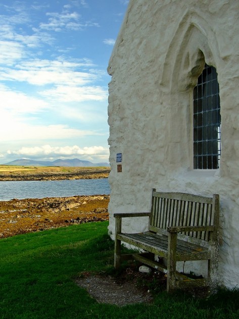 St Cwyfan's Church - Church in the sea