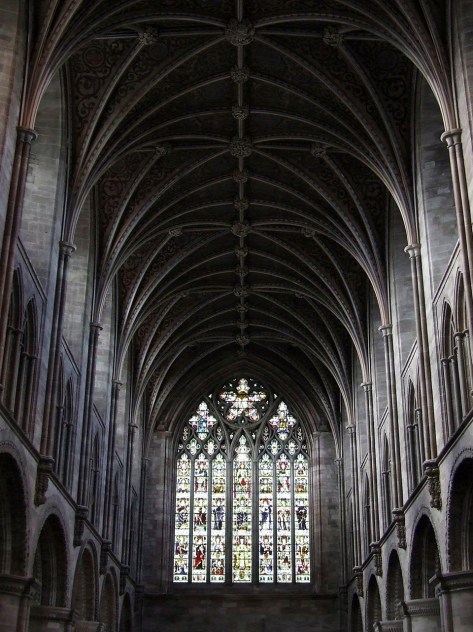 Wnętrze herefordzkiej Katedry