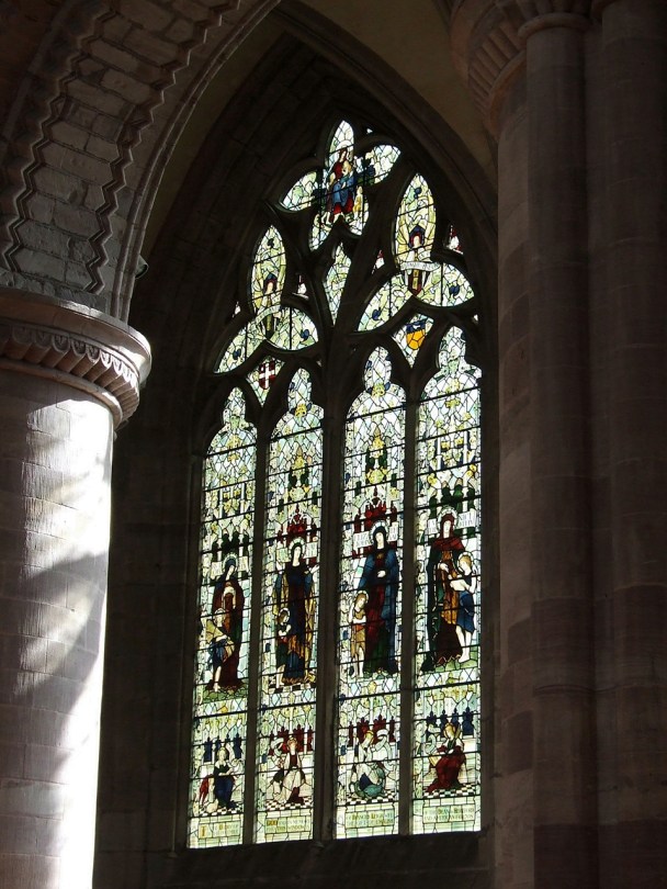 Wnętrze herefordzkiej Katedry