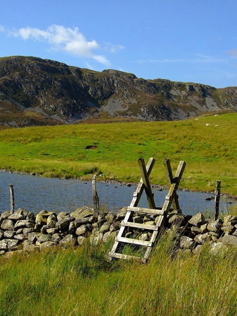 Na szlaku wokół Cregennan Lakes