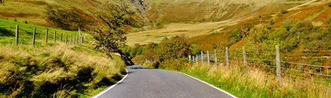 Droga przez Dolinę Ystwyth