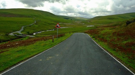 Stromy zjazd do Pont Ar Elan