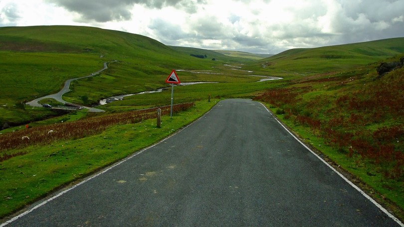 Stromy zjazd do Pont Ar Elan